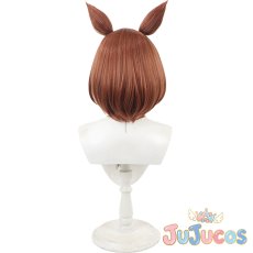 画像3: ツルマルツヨシ　制服　コスプレウィッグ　ウマ娘プリティーダービー　コスプレ鬘　JUJUcosplay (3)