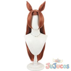 画像2: カワカミプリンセス　制服　コスプレウィッグ　ウマ娘プリティーダービー　コスプレ鬘　JUJUcosplay (2)
