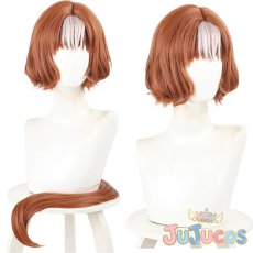 画像1: ベルノライト　耳なし　コスプレウィッグ　ウマ娘プリティーダービー　コスプレ鬘　JUJUcosplay (1)
