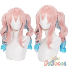 画像1: 風菫　コスプレウィッグ　崩壊：スターレイル　コスプレ鬘　JUJUcosplay (1)
