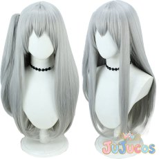 画像1: VTuber　響咲リオナ　コスプレウィッグ　バーチャルYouTuber　コスプレ鬘　JUJUcosplay (1)