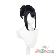 画像4: VTuber　ネリッサ・レイヴンクロフト　正月衣装　コスプレウィッグ　バーチャルYouTuber　コスプレ鬘　JUJUcosplay (4)