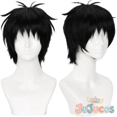 画像1: 森羅日下部　入隊の日　コスプレウィッグ　炎炎ノ消防隊　コスプレ鬘　JUJUcosplay (1)