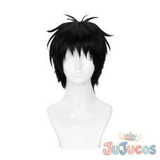 画像2: 森羅日下部　入隊の日　コスプレウィッグ　炎炎ノ消防隊　コスプレ鬘　JUJUcosplay (2)