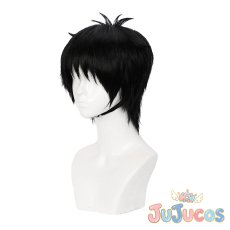 画像4: 森羅日下部　入隊の日　コスプレウィッグ　炎炎ノ消防隊　コスプレ鬘　JUJUcosplay (4)