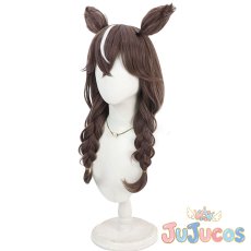 画像3: カレンブーケドール　勝負服　コスプレウィッグ　ウマ娘プリティーダービー　コスプレ鬘　JUJUcosplay (3)