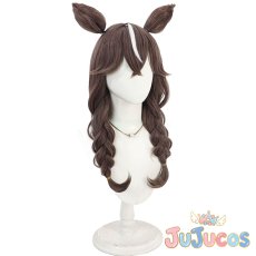 画像4: カレンブーケドール　勝負服　コスプレウィッグ　ウマ娘プリティーダービー　コスプレ鬘　JUJUcosplay (4)