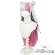 画像4: Vtuber　紫咲シオン　メイド風衣装　コスプレウィッグ　バーチャルYouTuber　コスプレ鬘　JUJUcosplay (4)