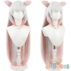 画像1: Vtuber　周防パトラ　制服改　コスプレウィッグ　バーチャルYouTuber　コスプレ鬘　JUJUcosplay (1)