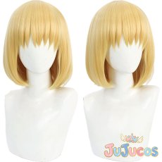 画像1: アイリス　コスプレウィッグ　炎炎ノ消防隊　コスプレ鬘　JUJUcosplay (1)