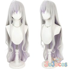 画像1: 白草月花　コスプレウィッグ　学園アイドルマスター　コスプレ鬘　JUJUcosplay (1)