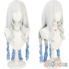 画像1: 白銀リリィ　コスプレウィッグ　アイカツスターズ!　コスプレ鬘　JUJUcosplay (1)