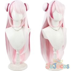 画像1: Vtuber　椎名唯華　チャイナ服　コスプレウィッグ　バーチャルYouTuber　コスプレ鬘　JUJUcosplay (1)