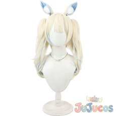 画像2: VTuber　Fuwawa Abyssgard（フワワ・アビスガード）　カジュアル衣装　コスプレウィッグ　バーチャルYouTuber　コスプレ鬘　JUJUcosplay (2)