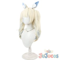 画像3: VTuber　Fuwawa Abyssgard（フワワ・アビスガード）　カジュアル衣装　コスプレウィッグ　バーチャルYouTuber　コスプレ鬘　JUJUcosplay (3)