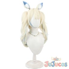 画像4: VTuber　Fuwawa Abyssgard（フワワ・アビスガード）　カジュアル衣装　コスプレウィッグ　バーチャルYouTuber　コスプレ鬘　JUJUcosplay (4)