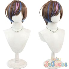 画像1: VTuber　セイブル(Seible)　コスプレウィッグ　バーチャルYouTuber　コスプレ鬘　JUJUcosplay (1)