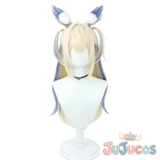 画像2: VTuber　Fuwawa Abyssgard　フワワ・アビスガード　コスプレウィッグ　バーチャルYouTuber　コスプレ鬘　JUJUcosplay (2)