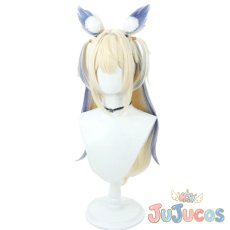 画像3: VTuber　Fuwawa Abyssgard　フワワ・アビスガード　コスプレウィッグ　バーチャルYouTuber　コスプレ鬘　JUJUcosplay (3)