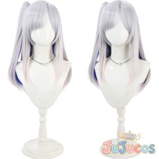 画像1: VTuber　天音かなた　天界警備任務衣装　コスプレウィッグ　バーチャルYouTuber　コスプレ鬘　JUJUcosplay (1)