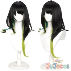 画像1: Mon3tr　昇進2　コスプレウィッグ　アークナイツ　コスプレ鬘　JUJUcosplay (1)