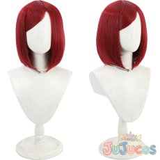 画像1: リサ漁辺(フィーラー)　コスプレウィッグ　炎炎ノ消防隊　コスプレ鬘　JUJUcosplay (1)