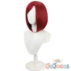 画像4: リサ漁辺(フィーラー)　コスプレウィッグ　炎炎ノ消防隊　コスプレ鬘　JUJUcosplay (4)