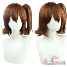 画像1: 春日未来　コスプレウィッグ　アイドルマスター ミリオンライブ！　コスプレ鬘　JUJUcosplay (1)