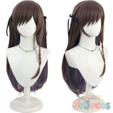 画像1: アリナ・クローバー　コスプレウィッグ　ギルドの受付嬢ですが、残業は嫌なのでボスをソロ討伐しようと思います　コスプレ鬘　JUJUcosplay (1)