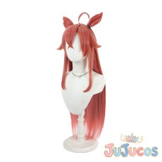 画像4: VTuber　獅子堂あかり　戦闘服　コスプレウィッグ　バーチャルYouTuber　コスプレ鬘　JUJUcosplay (4)