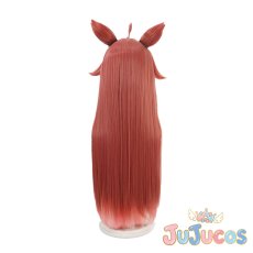 画像5: VTuber　獅子堂あかり　戦闘服　コスプレウィッグ　バーチャルYouTuber　コスプレ鬘　JUJUcosplay (5)