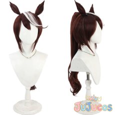 画像1: トウカイテイオー　ビヨンド・ザ・ホライズン　コスプレウィッグ　ウマ娘プリティーダービー　コスプレ鬘　JUJUcosplay (1)
