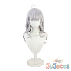 画像2: ミレニアム生徒　コスプレウィッグ　ブルーアーカイブ　コスプレ鬘　JUJUcosplay (2)