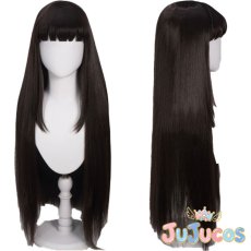 画像1: 黒澤ダイヤ　コスプレウィッグ　ラブライブ！サンシャイン!!　コスプレ鬘　JUJUcosplay (1)