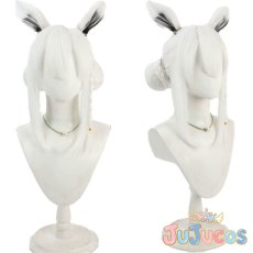 画像1: VTuber　白上フブキ　キング衣装　コスプレウィッグ　バーチャルYouTuber　コスプレ鬘　JUJUcosplay (1)