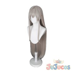 画像4: 桐藤ナギサ　コスプレウィッグ　ブルーアーカイブ　コスプレ鬘　JUJUcosplay (4)