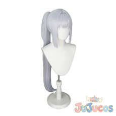 画像3: 月雪ミヤコ　コスプレウィッグ　ブルーアーカイブ　コスプレ鬘　JUJUcosplay (3)