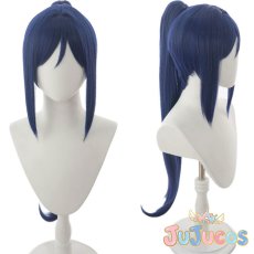 画像1: 松浦果南　コスプレウィッグ　ラブライブ! サンシャイン!!　コスプレ鬘　JUJUcosplay (1)