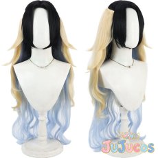 画像1: 宮廷魔術師女　コスプレウィッグ　ロマサガ2リメイク　コスプレ鬘　JUJUcosplay (1)