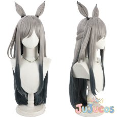 画像1: クロノジェネシス　勝負服　コスプレウィッグ　ウマ娘プリティーダービー　コスプレ鬘　JUJUcosplay (1)