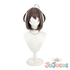 画像2: VTuber　夏色まつり　サブカルジャージ衣装　コスプレウィッグ　バーチャルYouTuber　コスプレ鬘　JUJUcosplay (2)