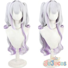 画像1: VTuber　紫咲シオン　部屋着　コスプレウィッグ　バーチャルYouTuber　コスプレ鬘　JUJUcosplay (1)