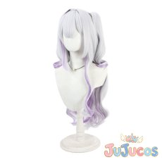 画像4: VTuber　紫咲シオン　部屋着　コスプレウィッグ　バーチャルYouTuber　コスプレ鬘　JUJUcosplay (4)