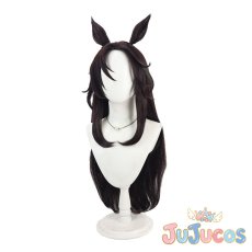 画像4: スピードシンボリ　コスプレウィッグ　ウマ娘プリティーダービー　コスプレ鬘　JUJUcosplay (4)