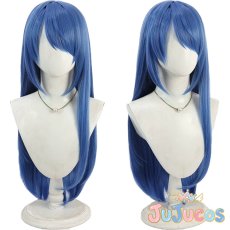 画像1: 桐谷遥　清楚系ミルクチョコレート　ビターな色でクールに　コスプレウィッグ　プロジェクトセカイ カラフルステージ！ feat. 初音ミク　コスプレ鬘　JUJUcosplay (1)