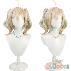 画像1: VTuber　天晴ひなた　コスプレウィッグ　バーチャルYouTuber　コスプレ鬘　JUJUcosplay (1)