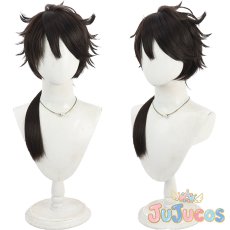 画像1: 陸奥守吉行　コスプレウィッグ　刀剣乱舞　コスプレ鬘　JUJUcosplay (1)