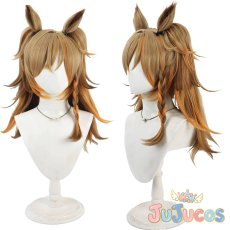 画像1: ブラストワンピース　制服　コスプレウィッグ　ウマ娘プリティーダービー　コスプレ鬘　JUJUcosplay (1)