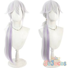 画像1: 鬼ヶ式うら　コスプレウィッグ　#コンパス 戦闘摂理解析システム　コスプレ鬘　JUJUcosplay (1)