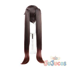 画像5: 胡桃(フータオ）　コスプレウィッグ　原神(げんしん)　コスプレ鬘　JUJUcosplay (5)